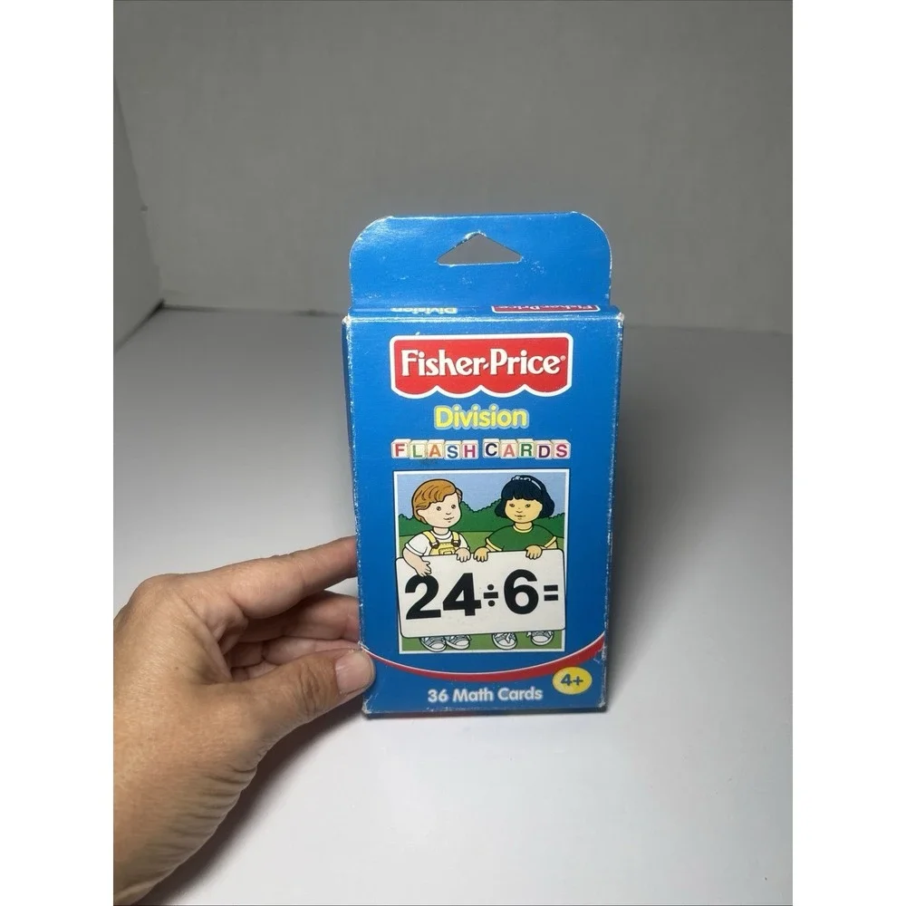 NEW Fisher Price Addition Flash Cards 54 Math Cards Complete Set Of 54 Unused